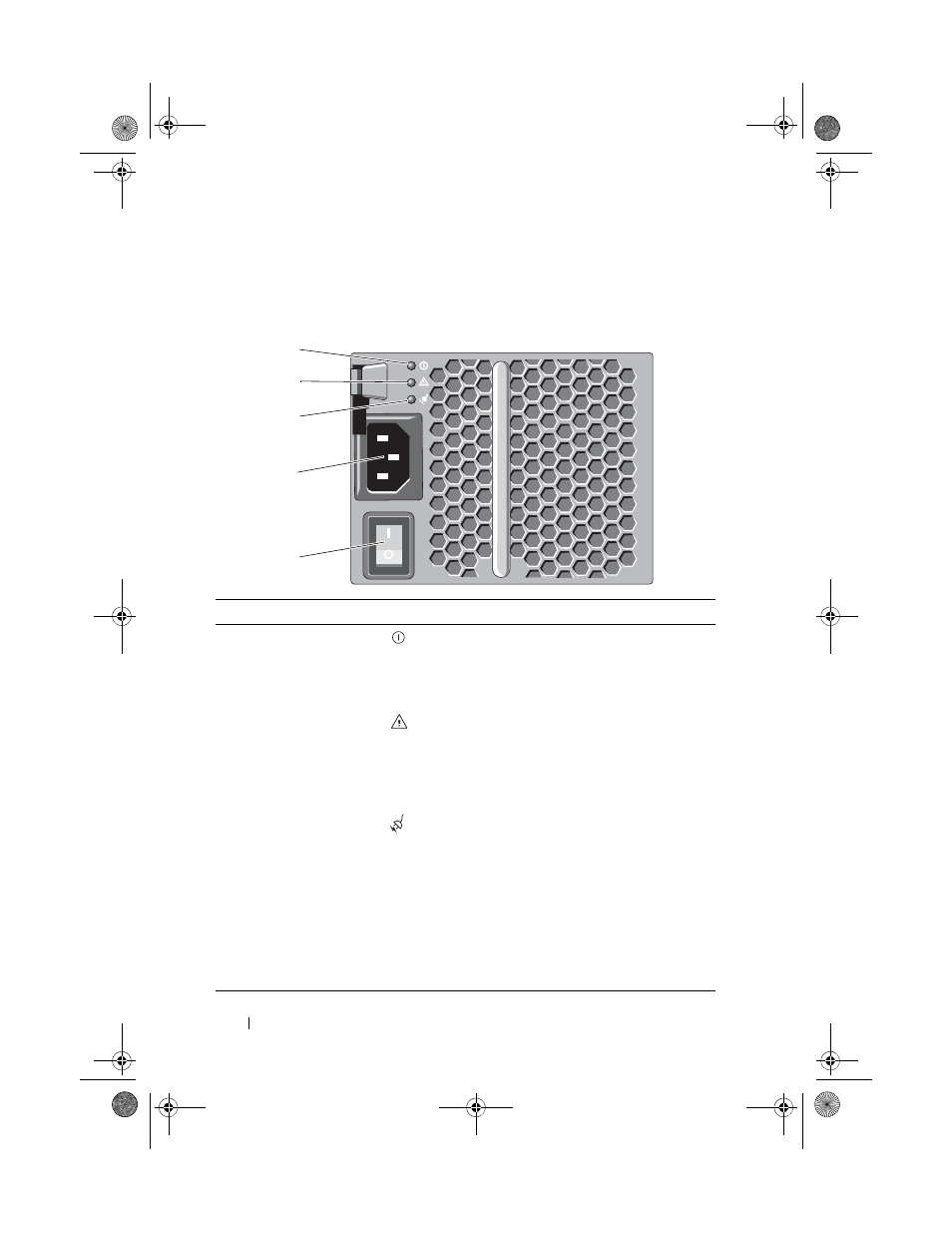 Power indicator codes and features | Dell POWERVAULT MD3620I User Manual | Page 30 / 294