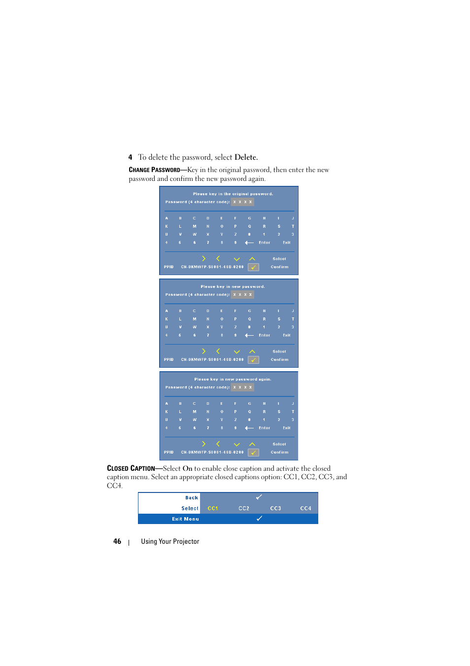 Dell 1510X Projector User Manual | Page 46 / 80