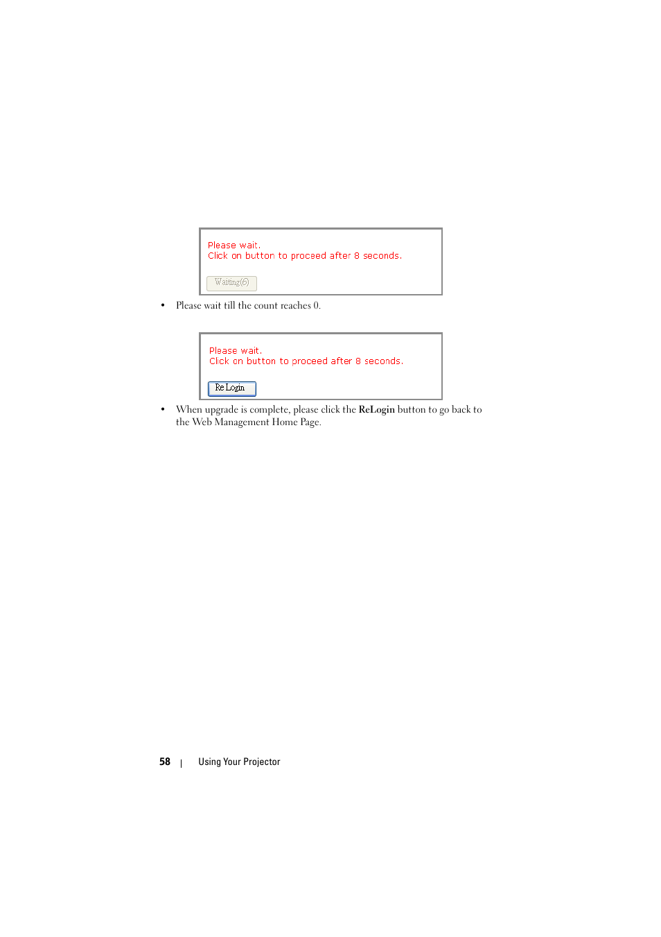 Dell 1510X Projector User Manual | Page 58 / 80