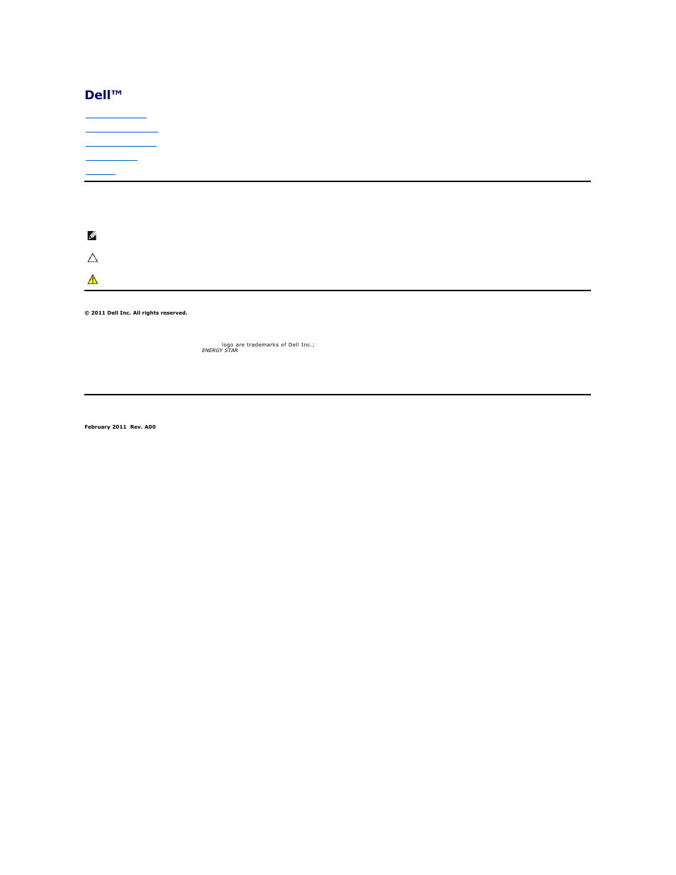 Dell IN1930 Monitor User Manual | 41 pages