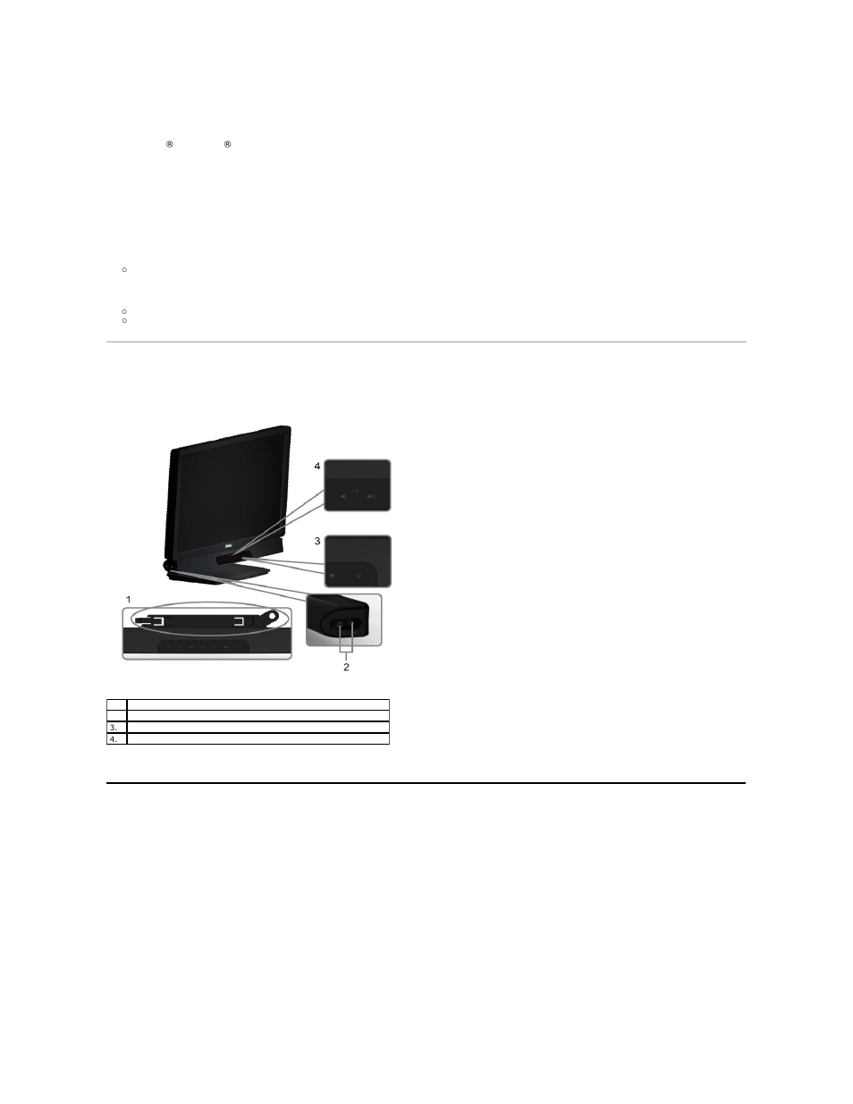 Using the tilt, Using the dell soundbar, Tilt | Dell IN1930 Monitor User Manual | Page 31 / 41