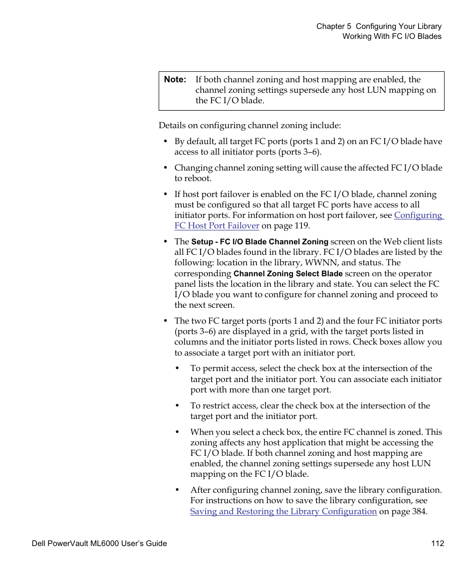 Dell PowerVault ML6000 User Manual | Page 112 / 438