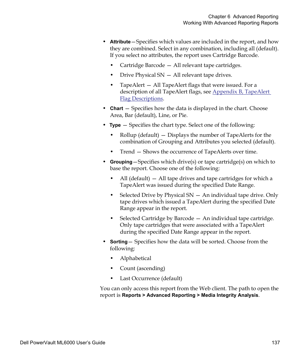 Dell PowerVault ML6000 User Manual | Page 137 / 438