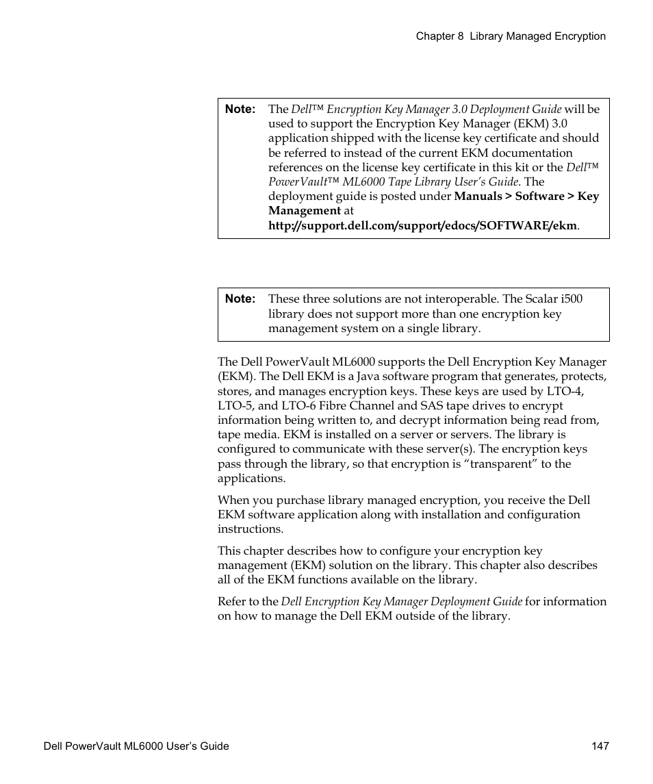 Dell PowerVault ML6000 User Manual | Page 147 / 438