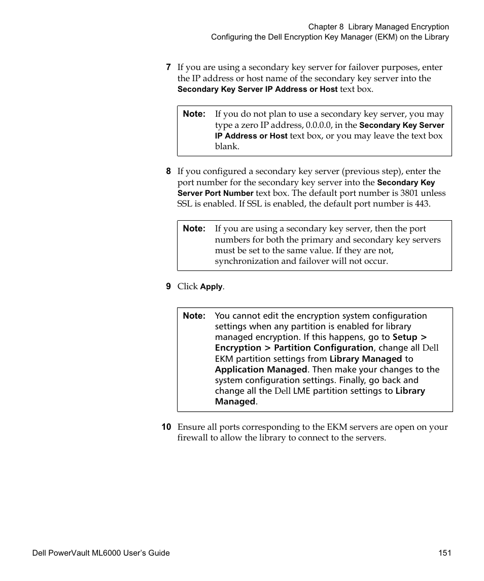 Dell PowerVault ML6000 User Manual | Page 151 / 438