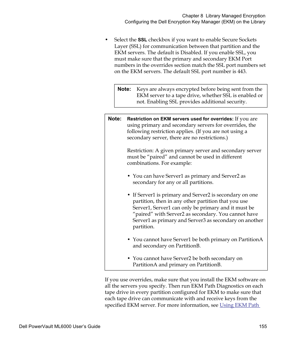 Dell PowerVault ML6000 User Manual | Page 155 / 438