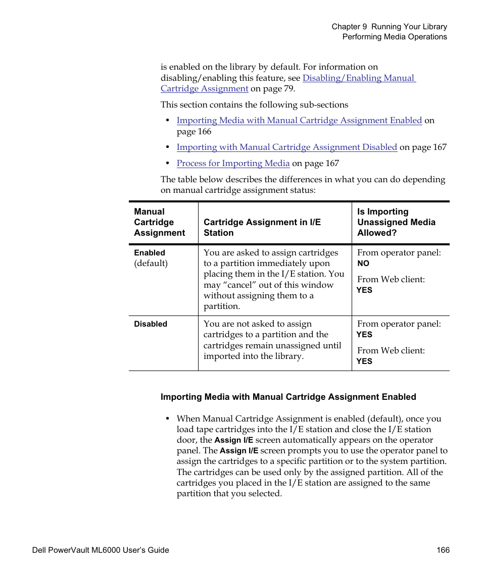 Dell PowerVault ML6000 User Manual | Page 166 / 438