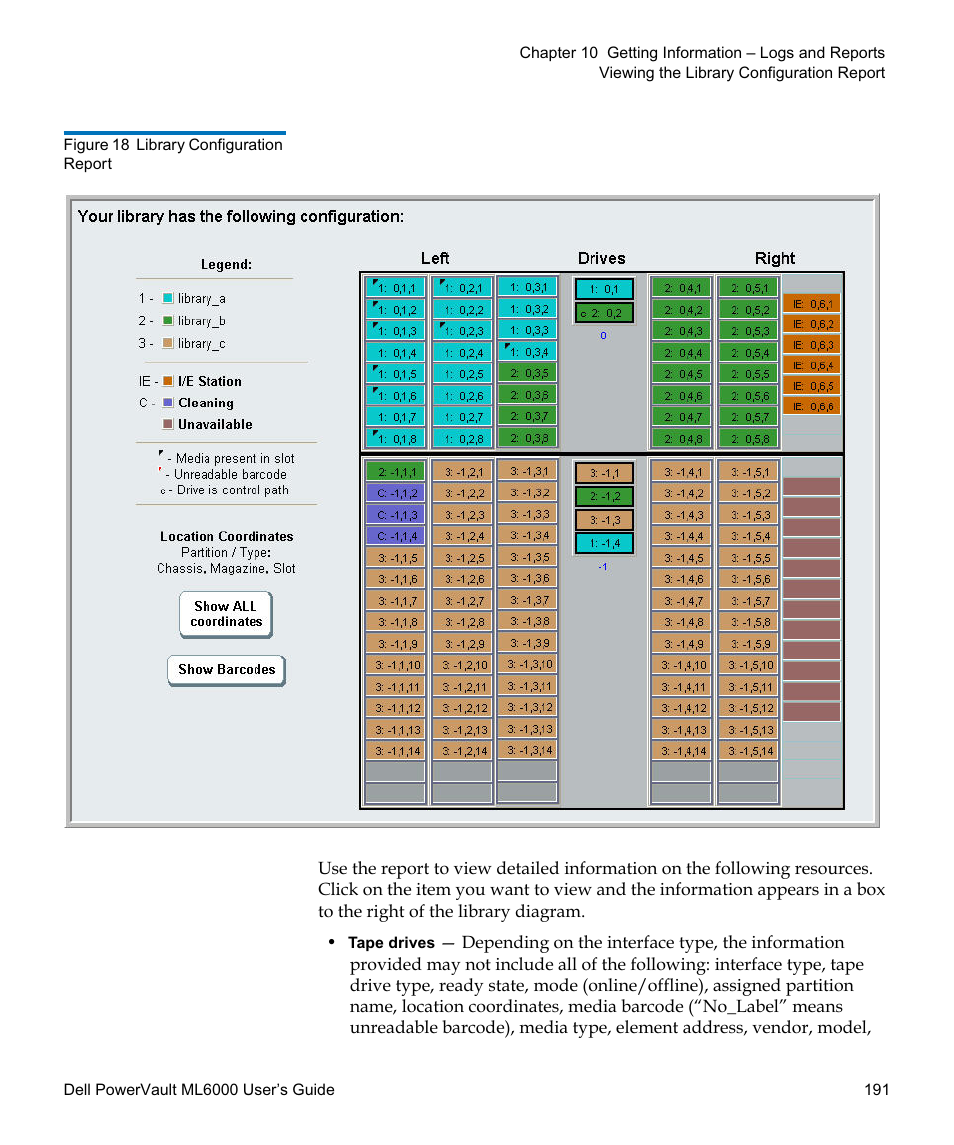 Dell PowerVault ML6000 User Manual | Page 191 / 438