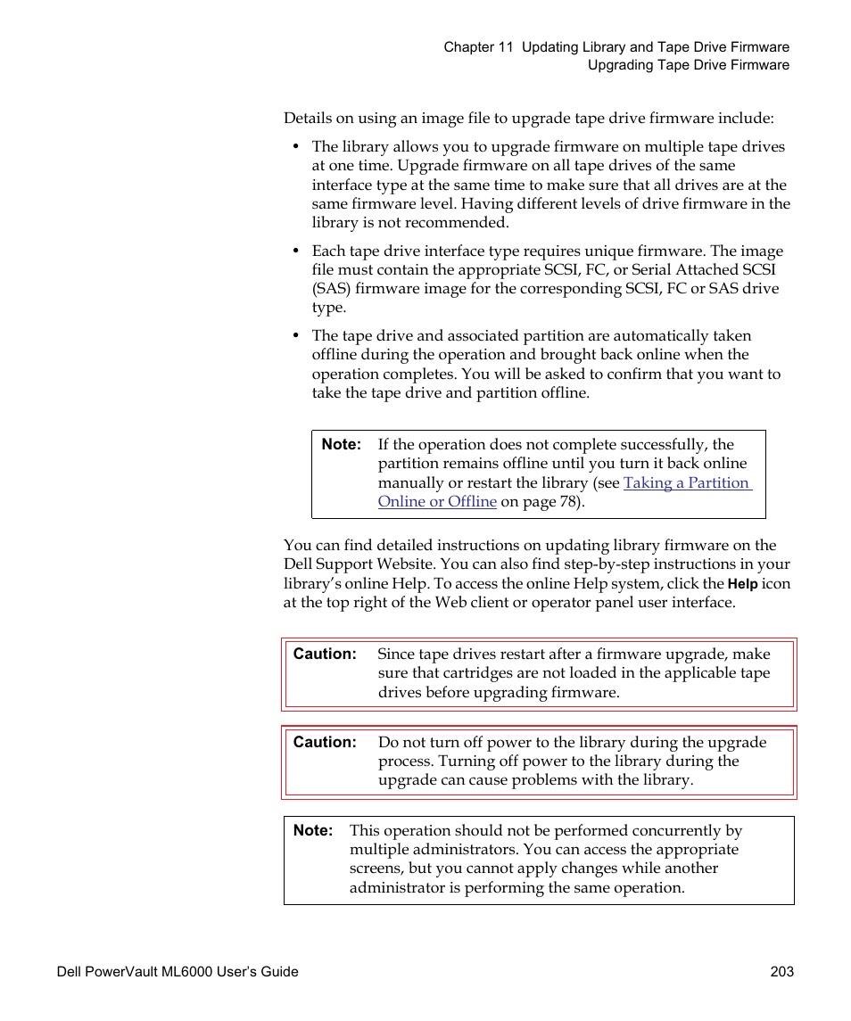 Dell PowerVault ML6000 User Manual | Page 203 / 438