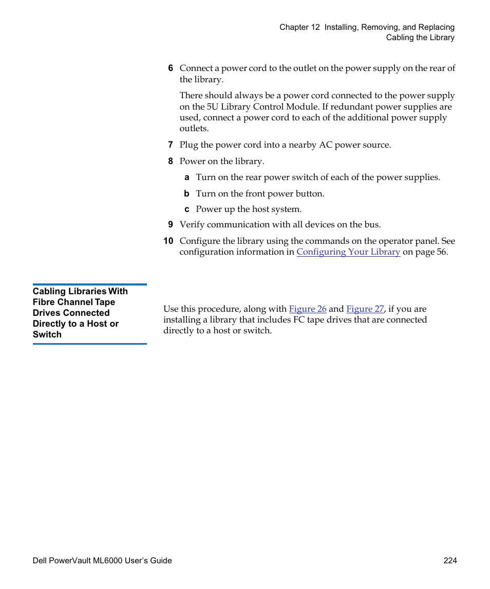 Directly to a host or switch | Dell PowerVault ML6000 User Manual | Page 224 / 438