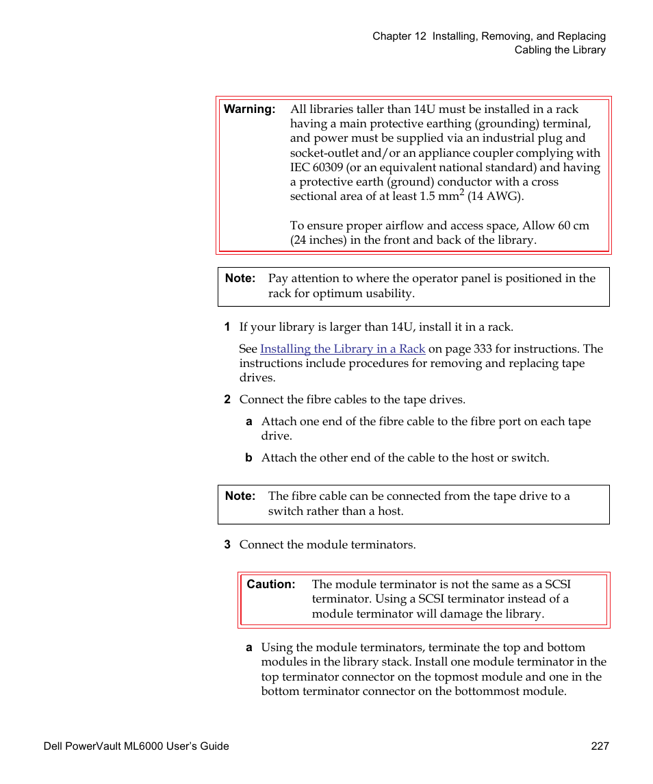 Dell PowerVault ML6000 User Manual | Page 227 / 438
