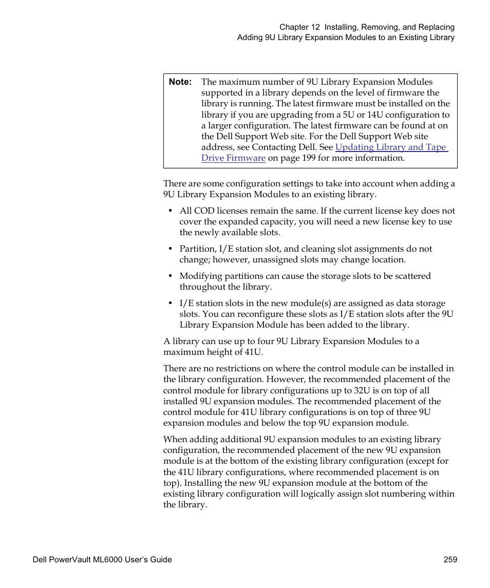 Dell PowerVault ML6000 User Manual | Page 259 / 438
