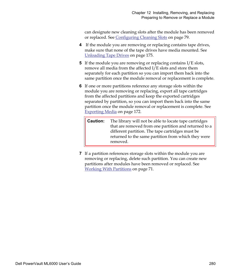 Dell PowerVault ML6000 User Manual | Page 280 / 438