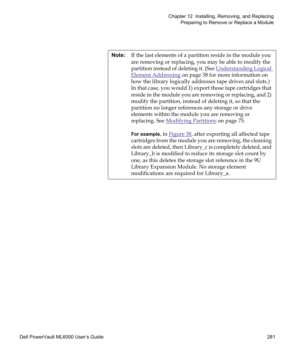 Dell PowerVault ML6000 User Manual | Page 281 / 438