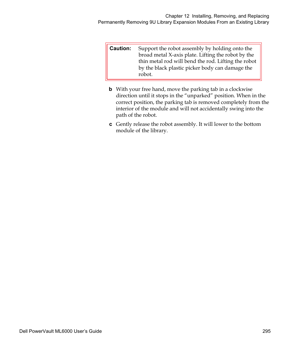 Dell PowerVault ML6000 User Manual | Page 295 / 438