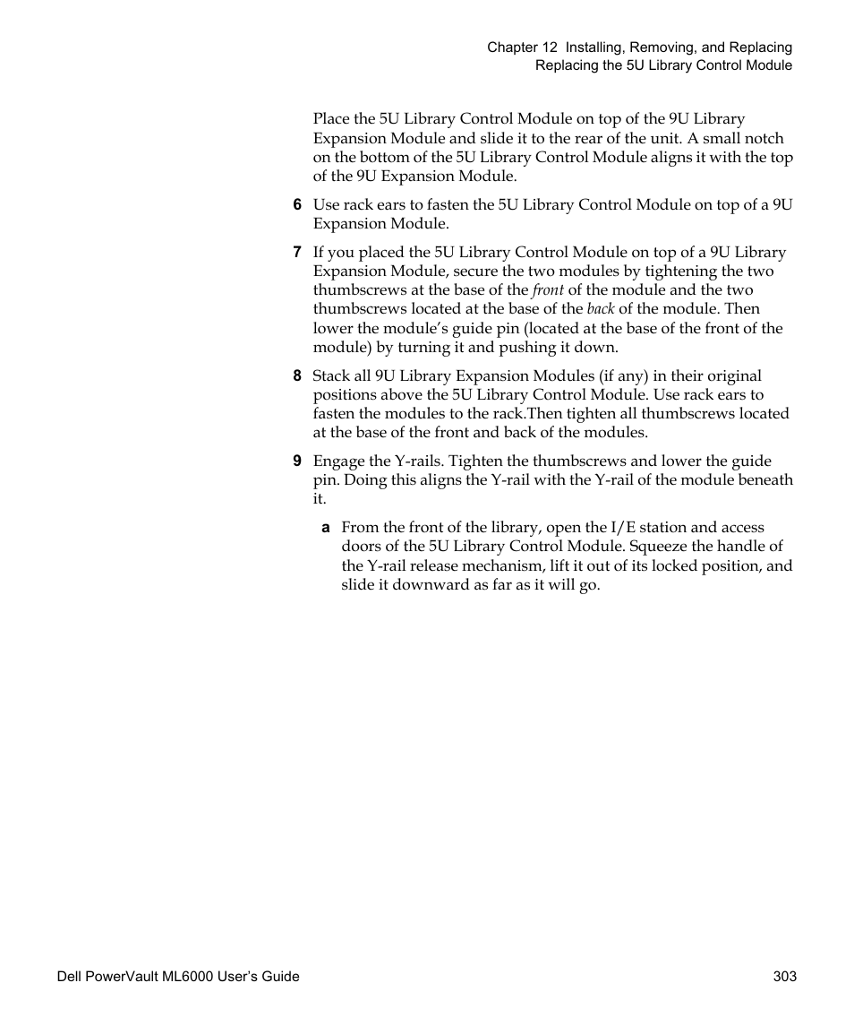 Dell PowerVault ML6000 User Manual | Page 303 / 438
