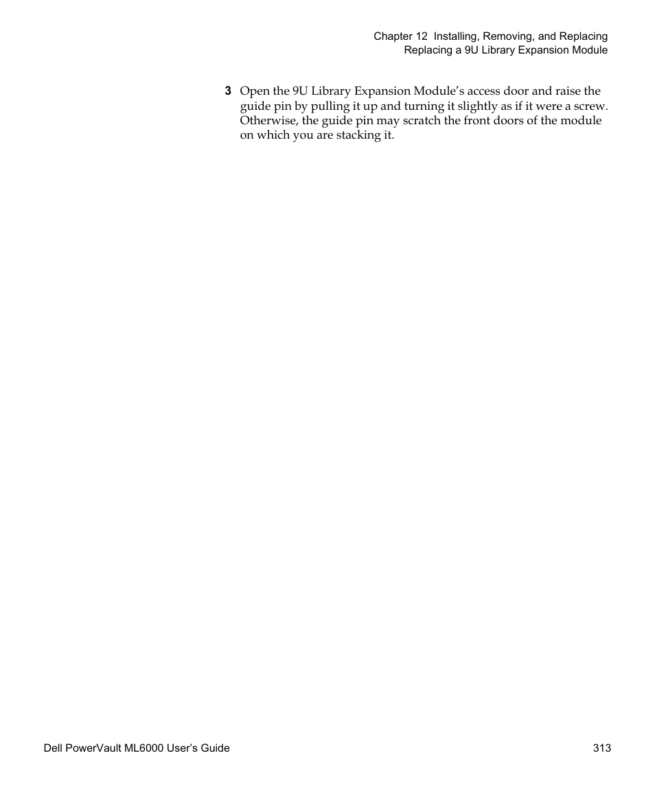 Dell PowerVault ML6000 User Manual | Page 313 / 438