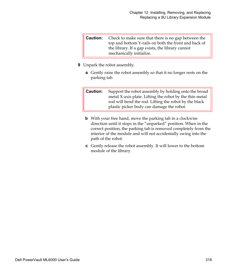 Dell PowerVault ML6000 User Manual | Page 318 / 438