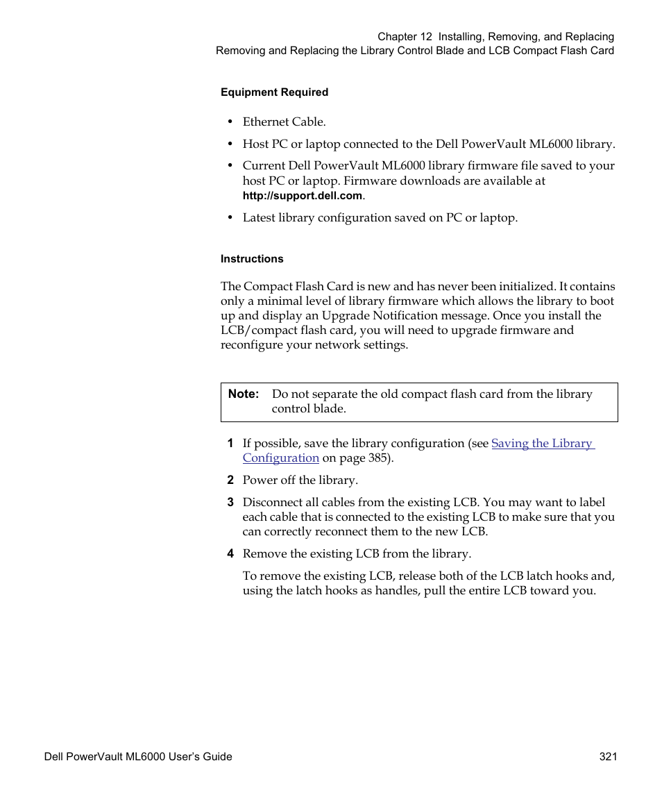 Dell PowerVault ML6000 User Manual | Page 321 / 438