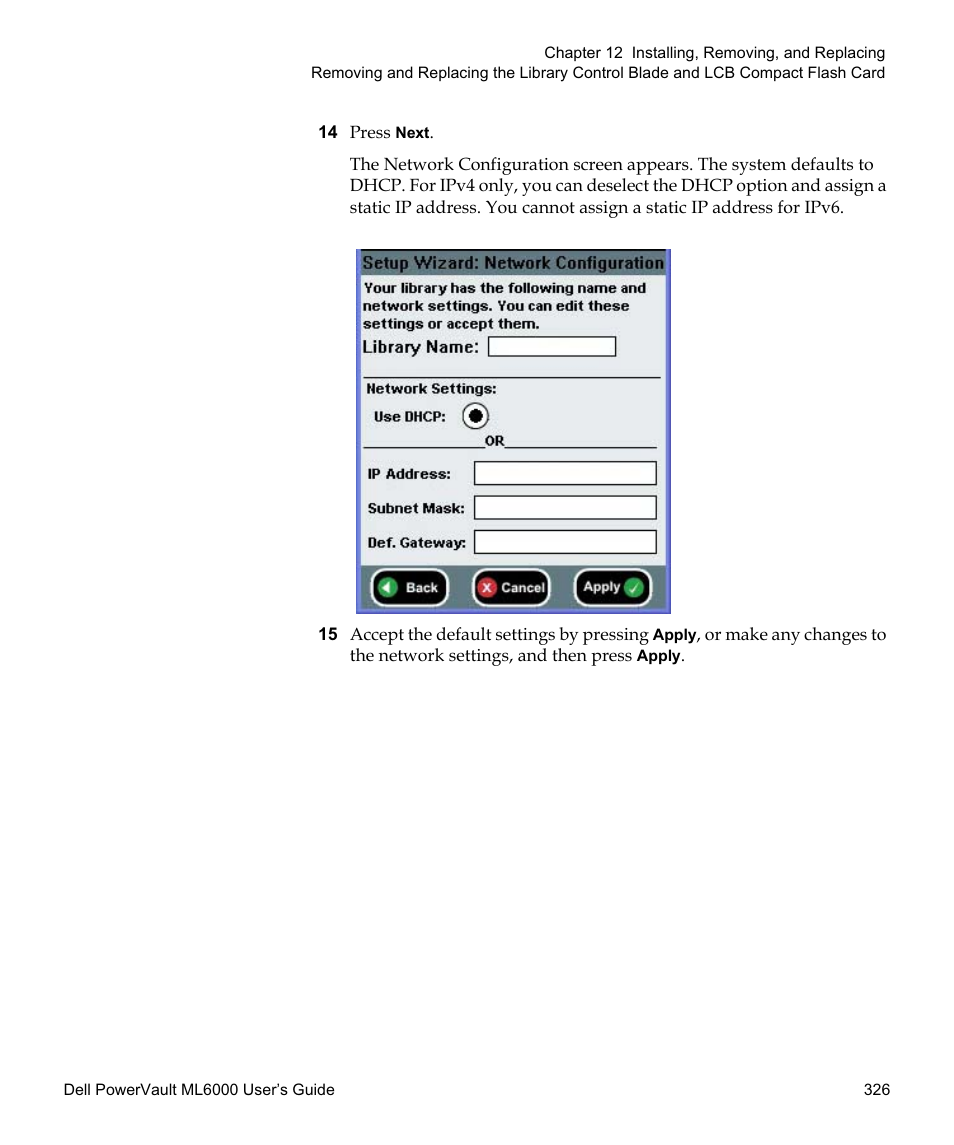 Dell PowerVault ML6000 User Manual | Page 326 / 438