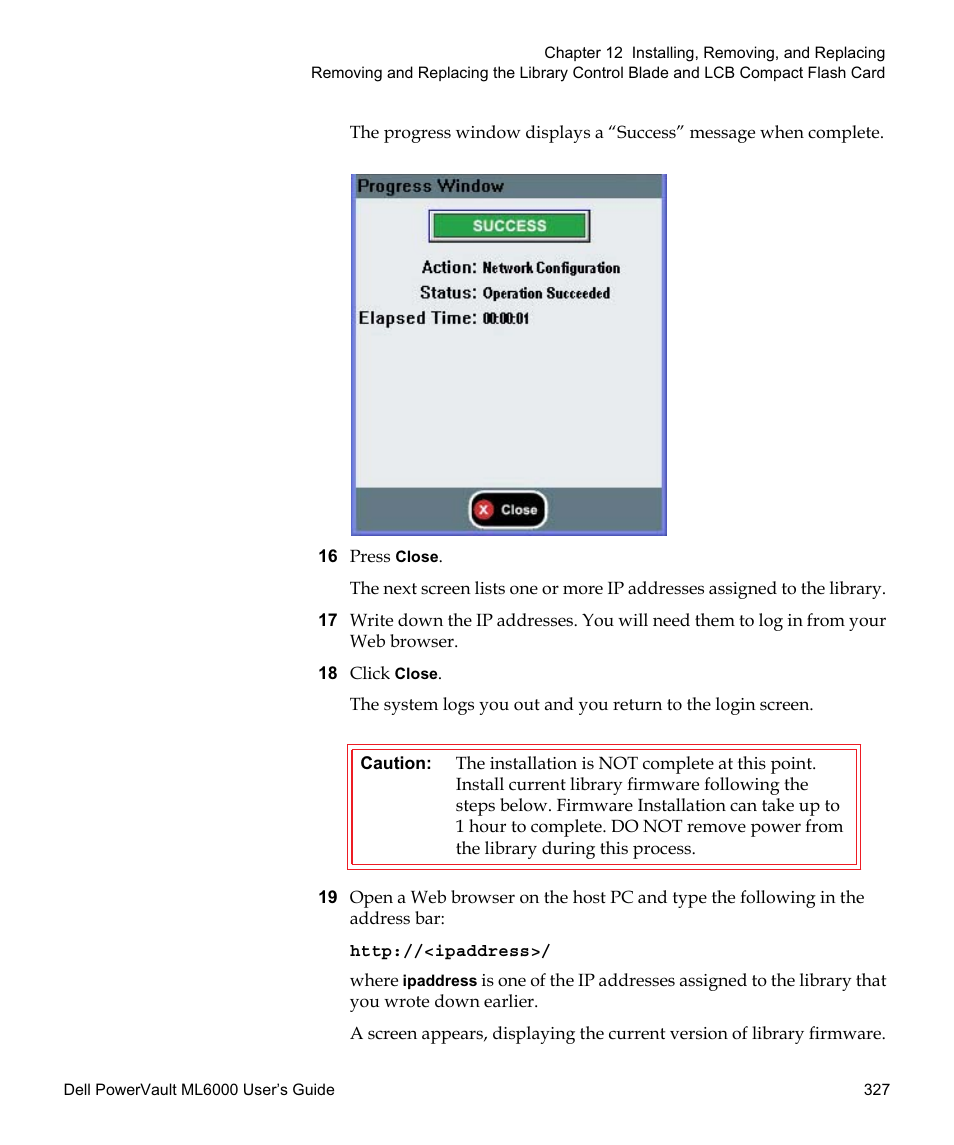 Dell PowerVault ML6000 User Manual | Page 327 / 438