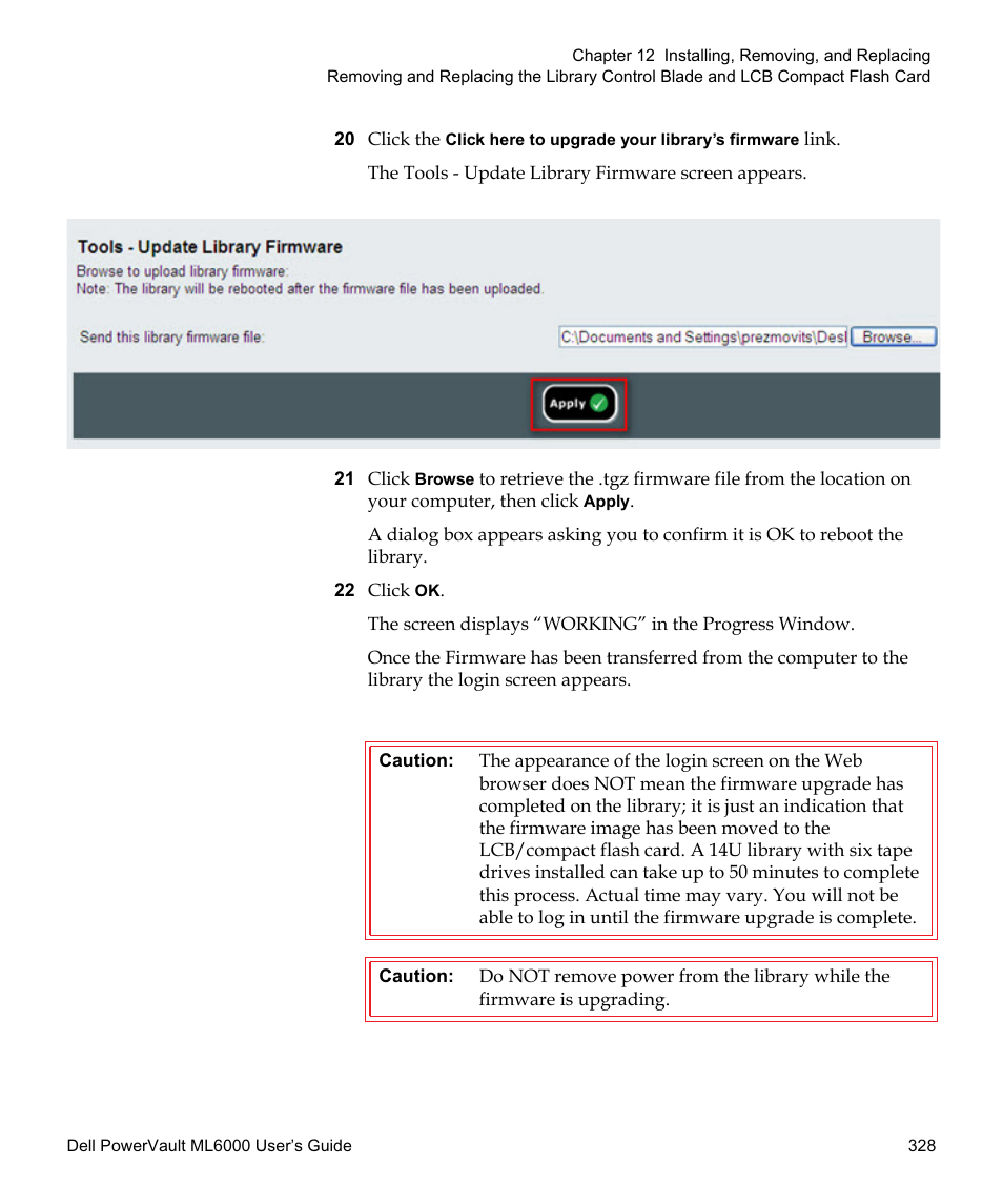 Dell PowerVault ML6000 User Manual | Page 328 / 438