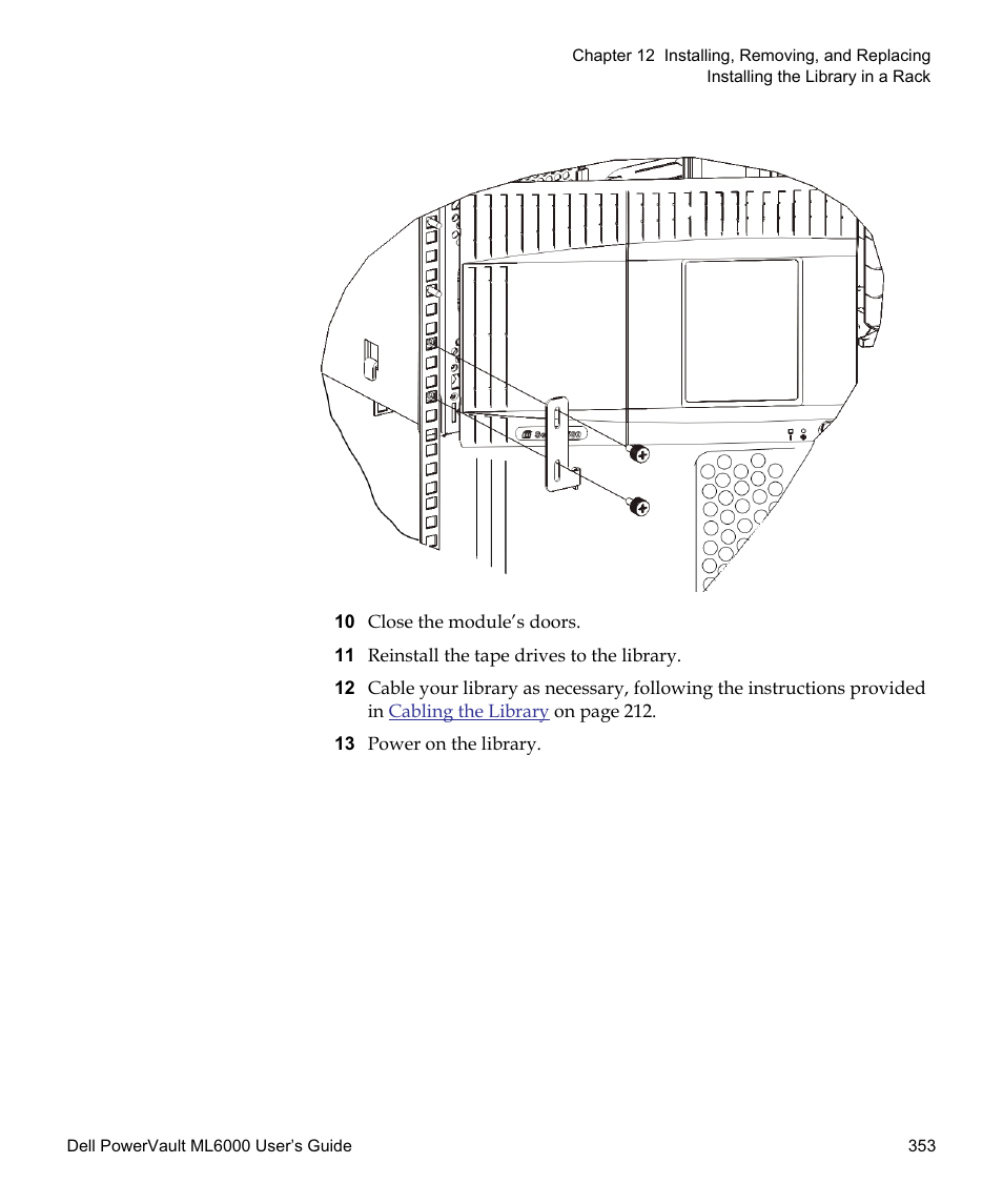 Dell PowerVault ML6000 User Manual | Page 353 / 438