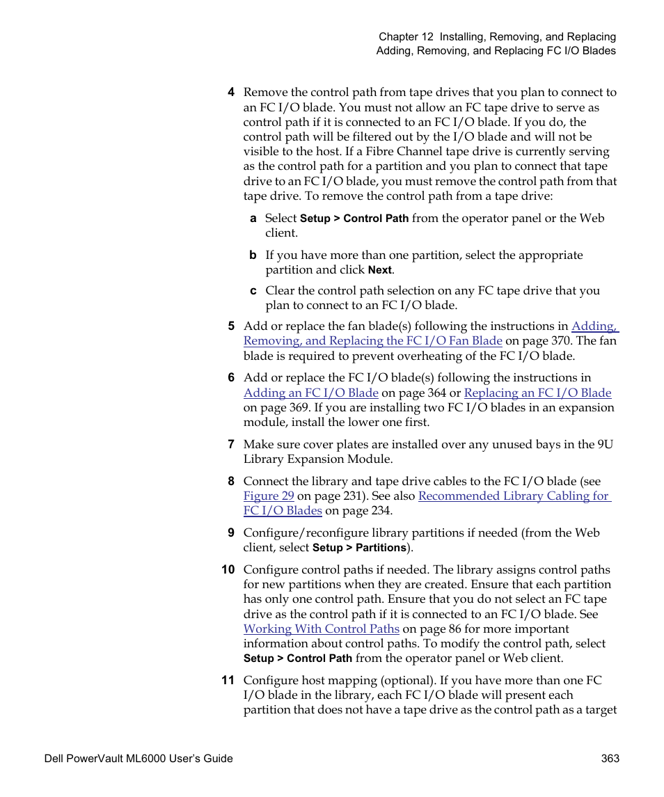 Dell PowerVault ML6000 User Manual | Page 363 / 438