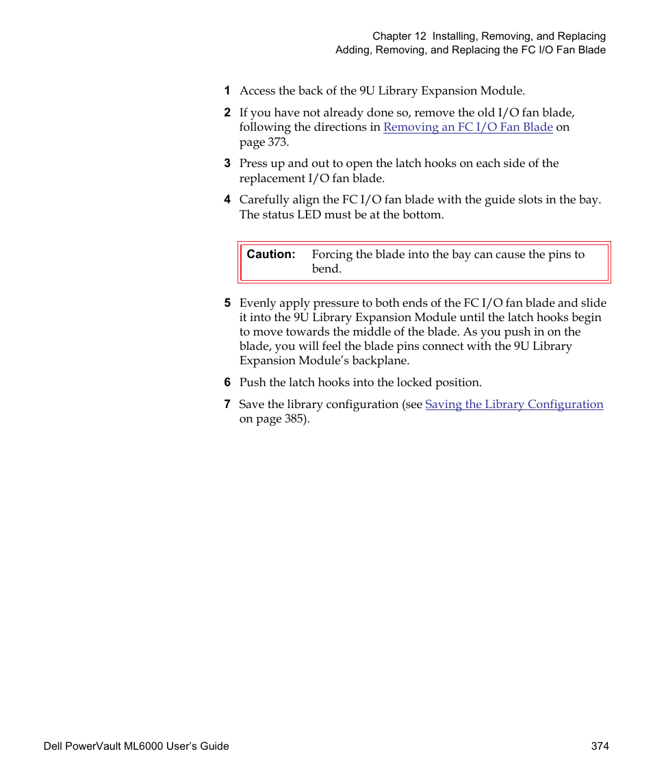 Dell PowerVault ML6000 User Manual | Page 374 / 438