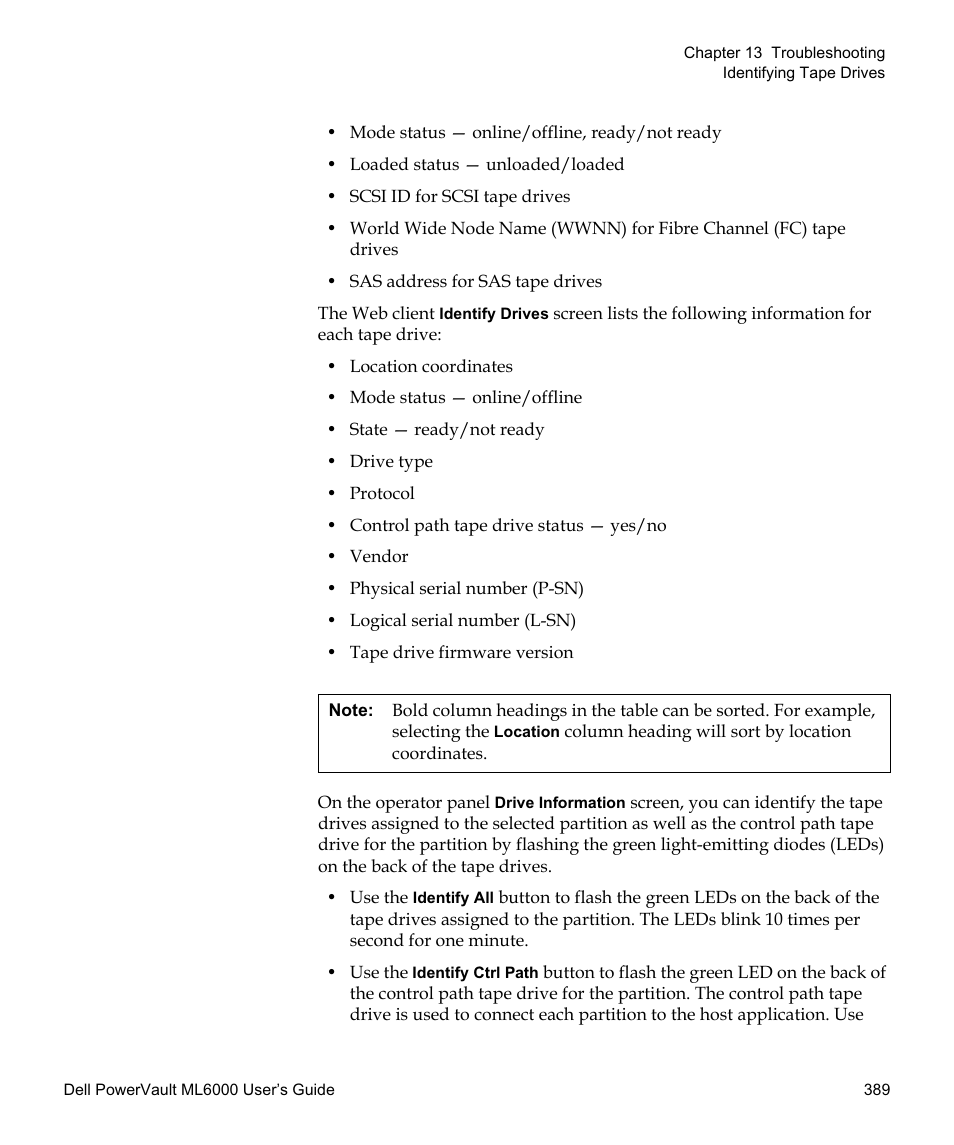 Dell PowerVault ML6000 User Manual | Page 389 / 438