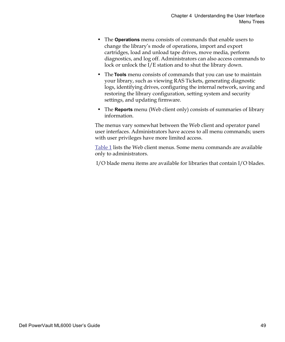 Dell PowerVault ML6000 User Manual | Page 49 / 438