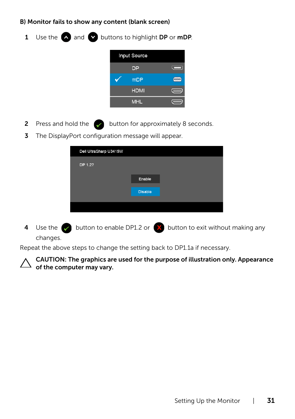 Dell UltraSharp 34 Curved Monitor User Manual | Page 31 / 69