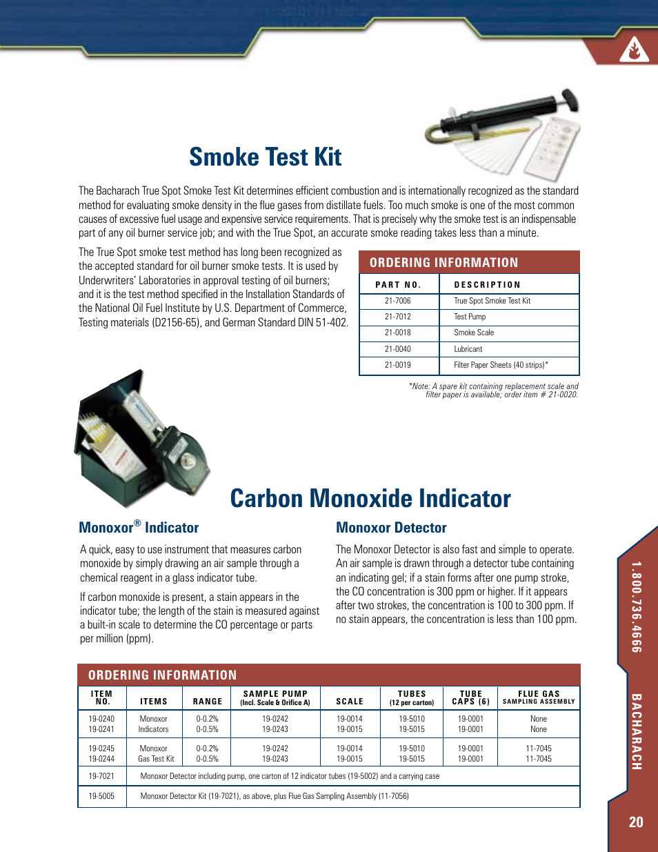 Bacharach True Spot User Manual | 1 page