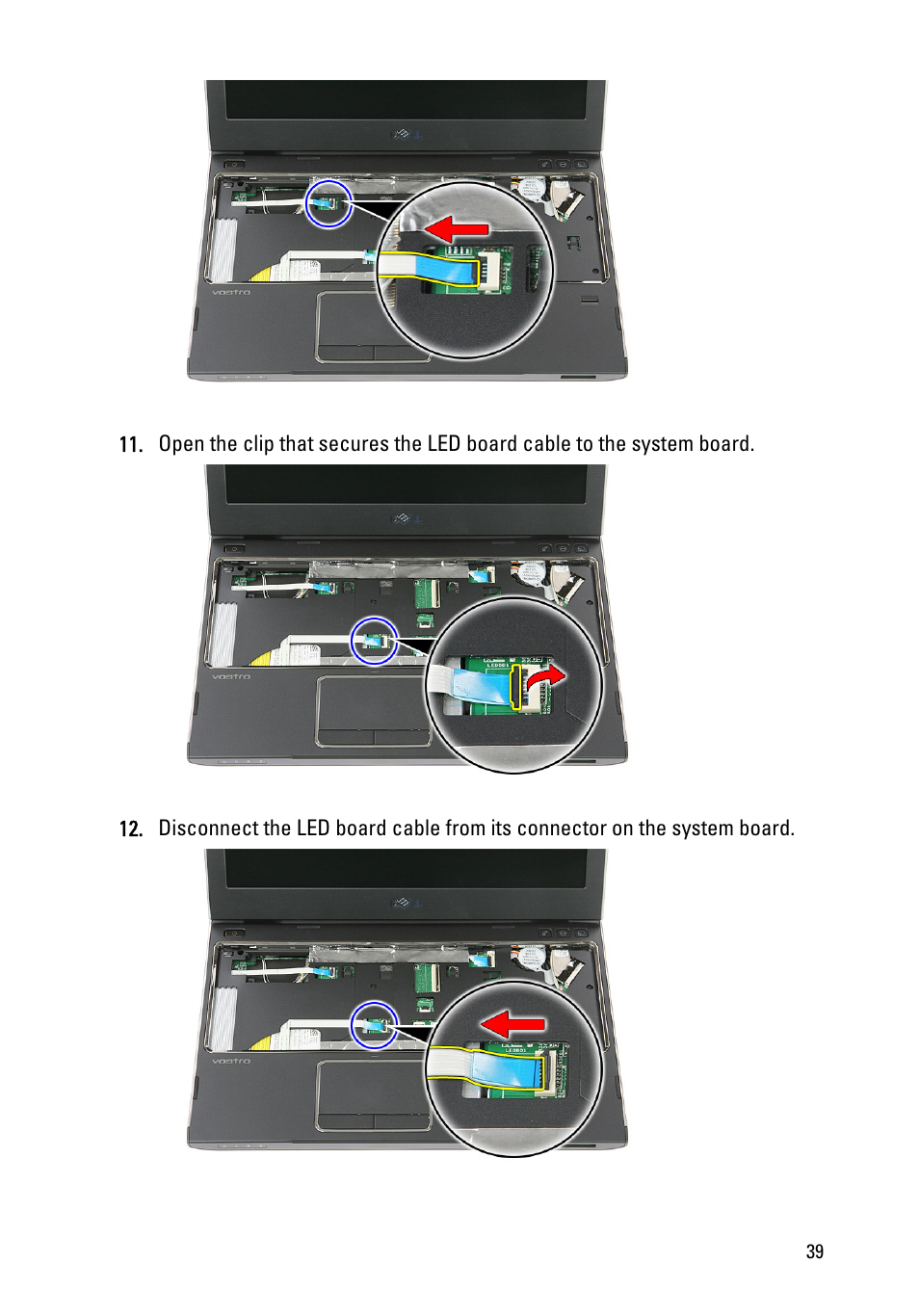 Dell Vostro 3350 (Early 2011) User Manual | Page 39 / 113