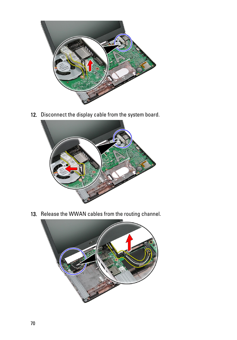 Dell Vostro 3350 (Early 2011) User Manual | Page 70 / 113