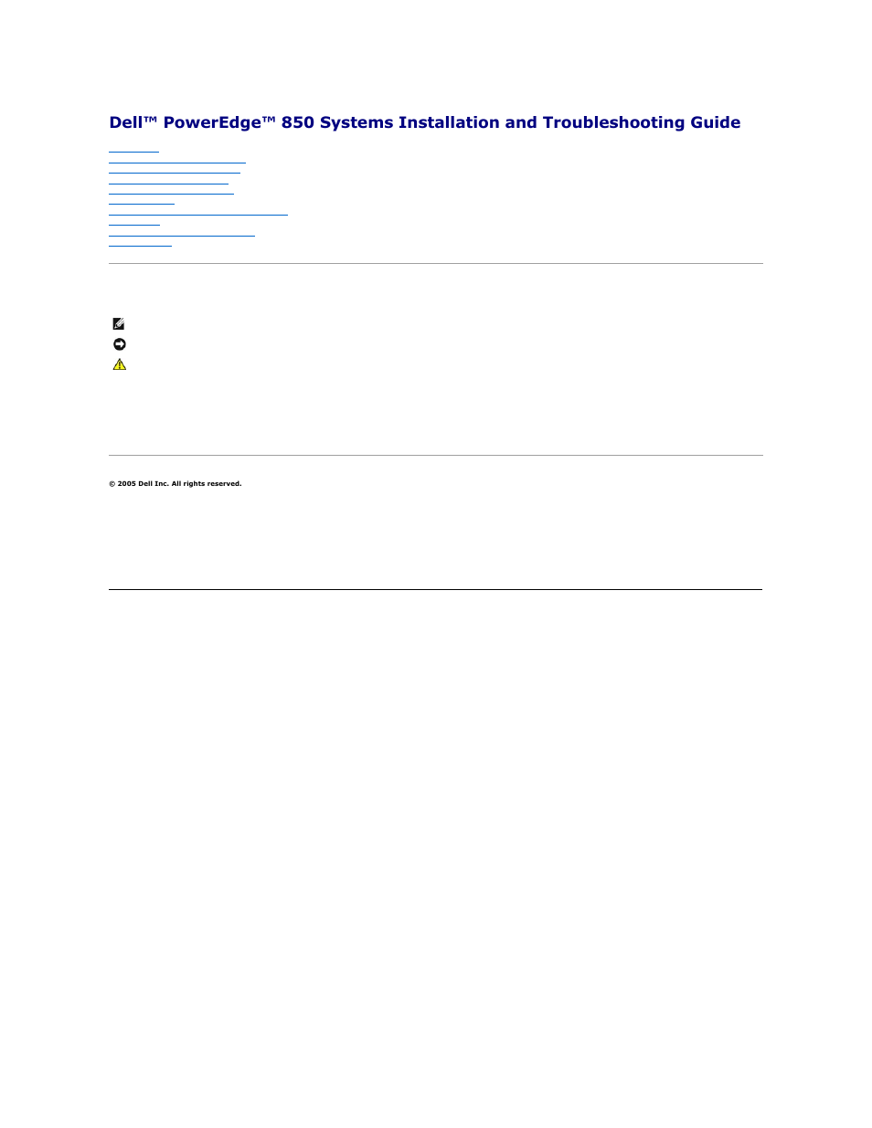 Dell PowerEdge 850 User Manual | 148 pages