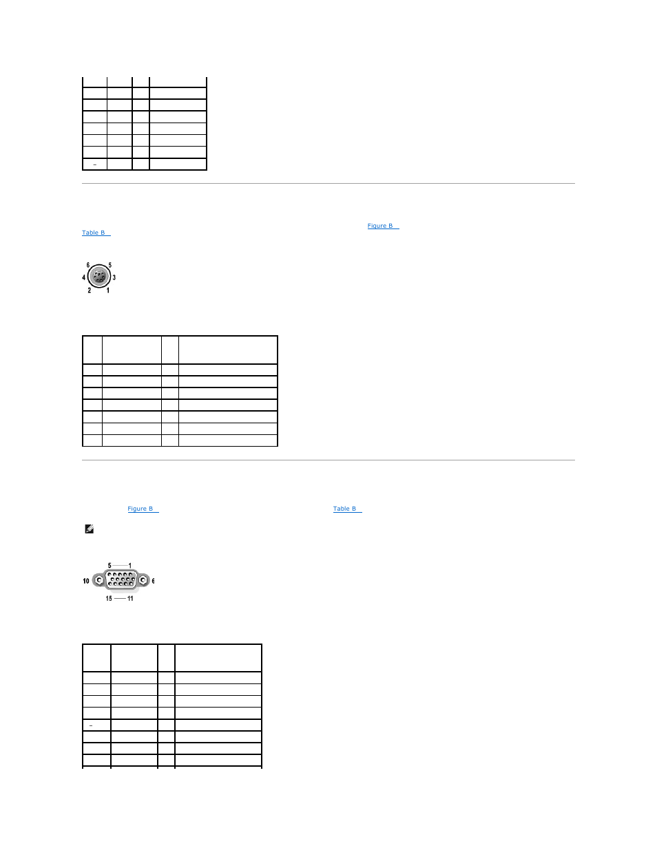Ps/2-compatible keyboard and mouse connectors, Video connector | Dell PowerEdge 850 User Manual | Page 8 / 148
