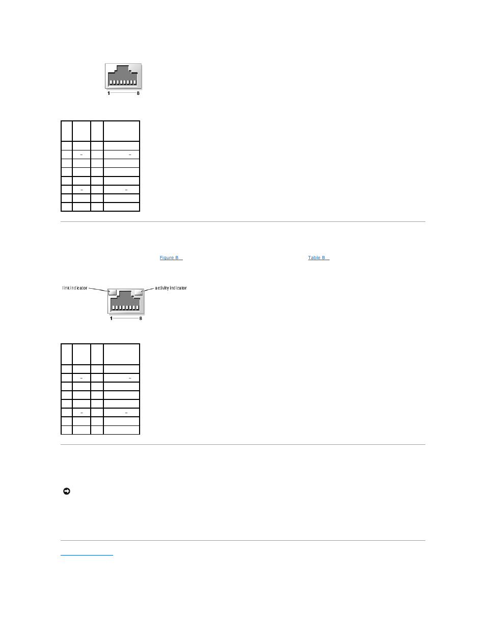 Embedded remote access ethernet connector, Network cable requirements | Dell PowerEdge 850 User Manual | Page 89 / 148