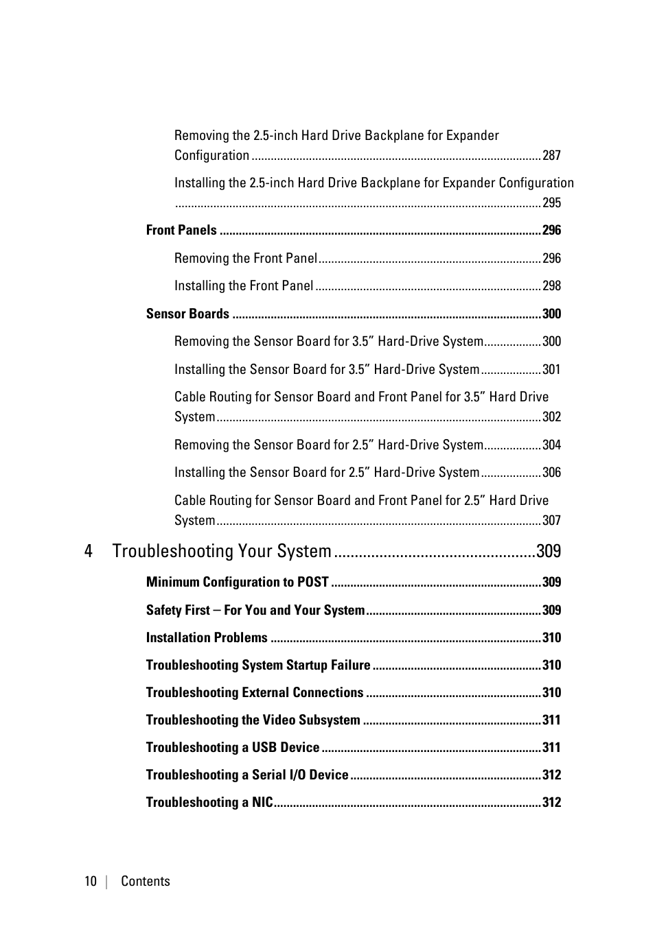 Dell PowerEdge C6220 II User Manual | Page 10 / 349