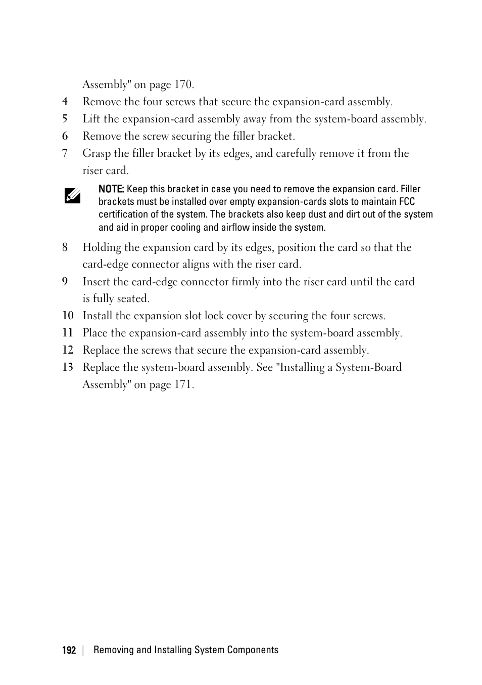 Dell PowerEdge C6220 II User Manual | Page 192 / 349