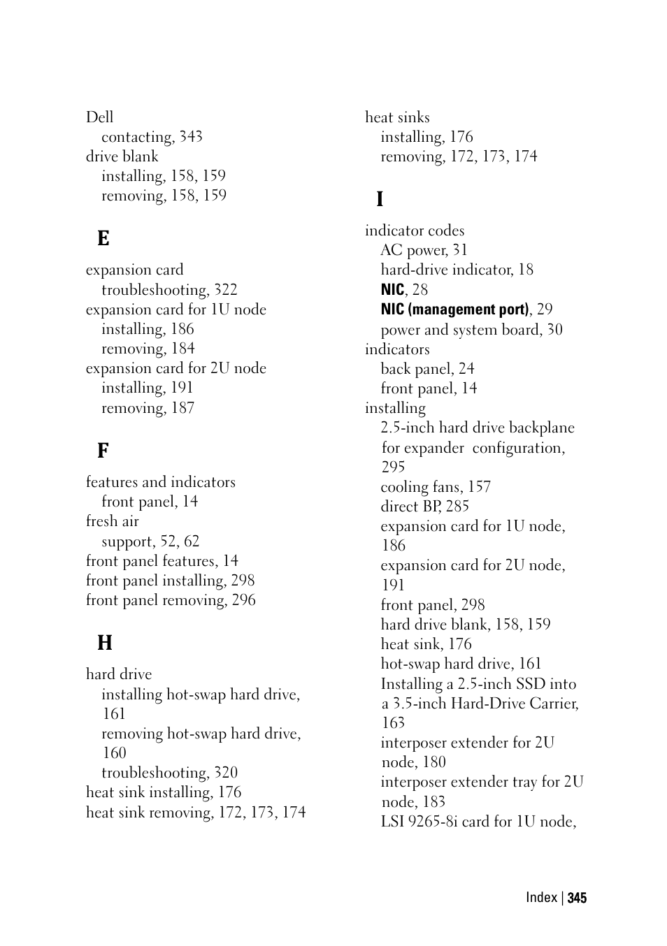 Dell PowerEdge C6220 II User Manual | Page 345 / 349