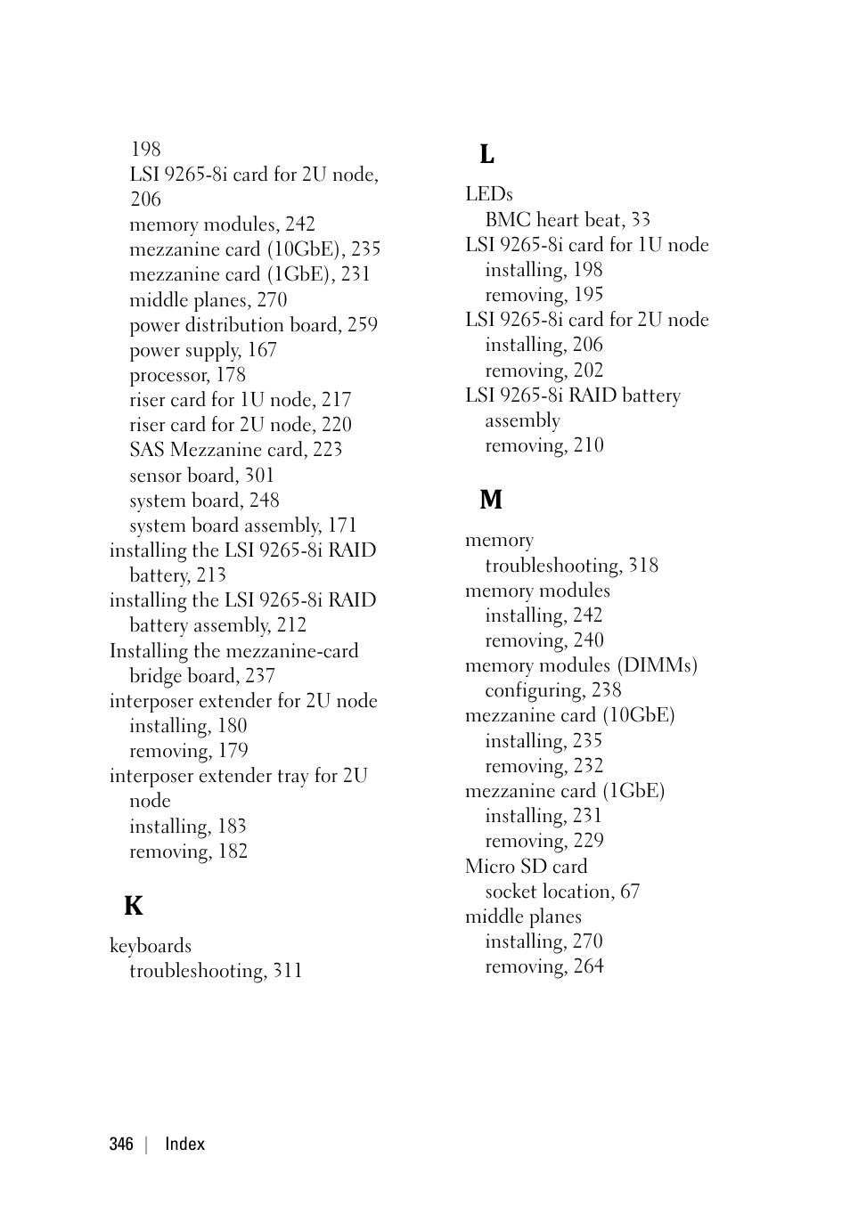 Dell PowerEdge C6220 II User Manual | Page 346 / 349