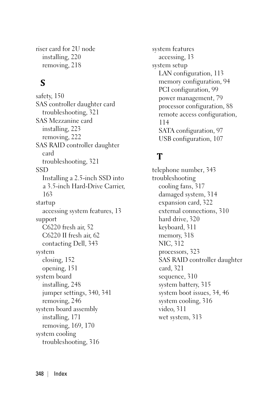 Dell PowerEdge C6220 II User Manual | Page 348 / 349