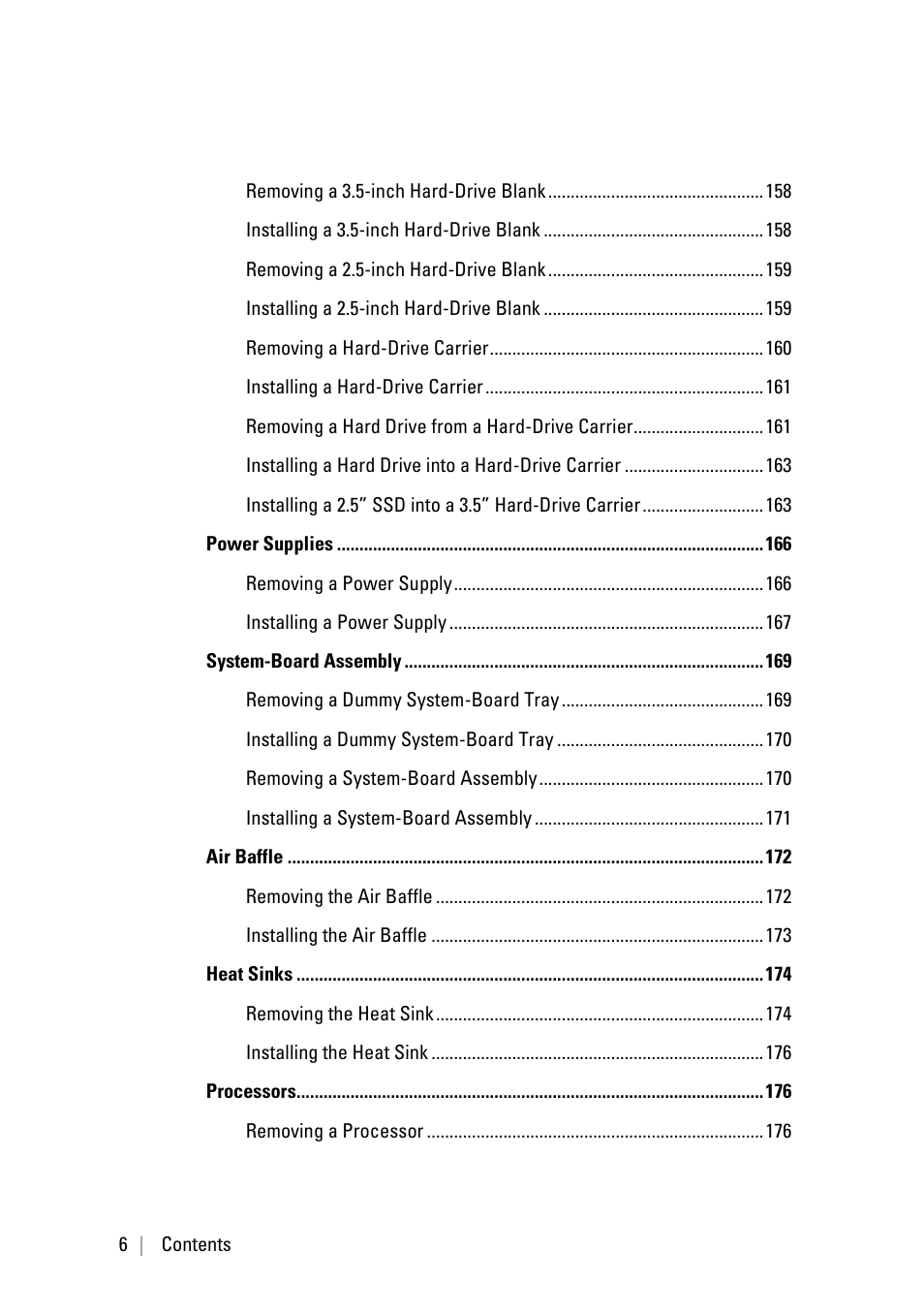 Dell PowerEdge C6220 II User Manual | Page 6 / 349