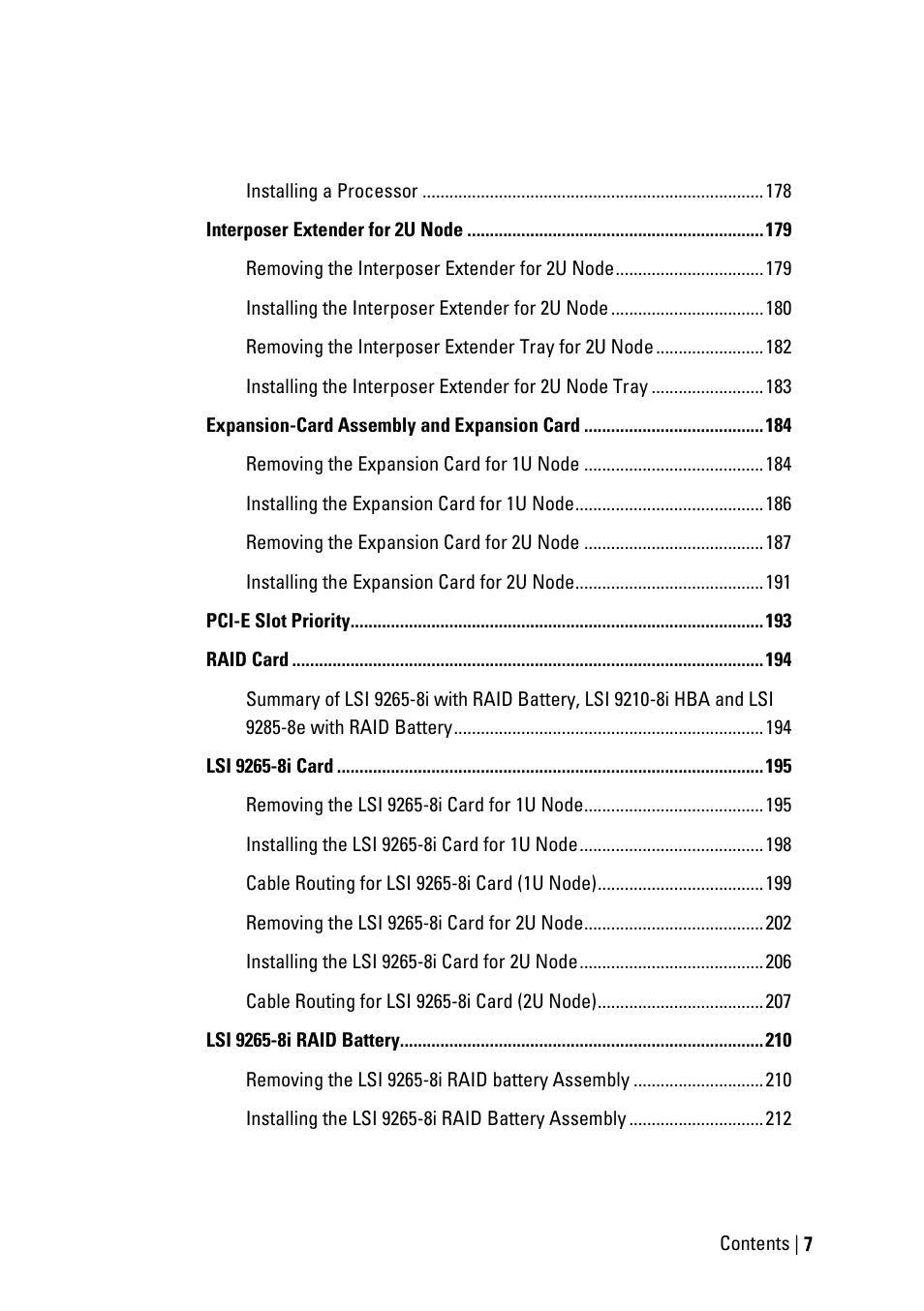 Dell PowerEdge C6220 II User Manual | Page 7 / 349