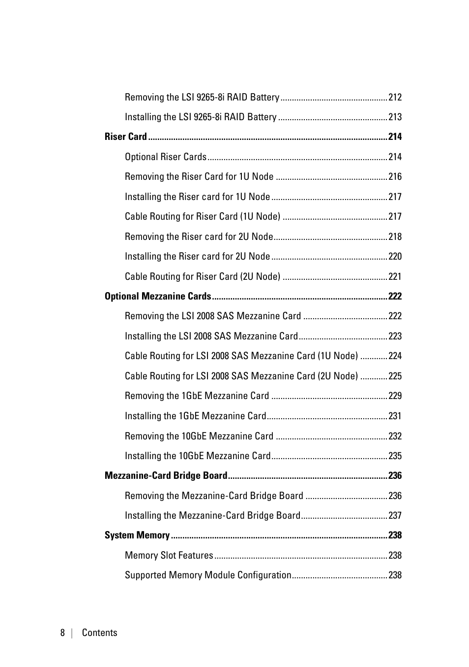 Dell PowerEdge C6220 II User Manual | Page 8 / 349