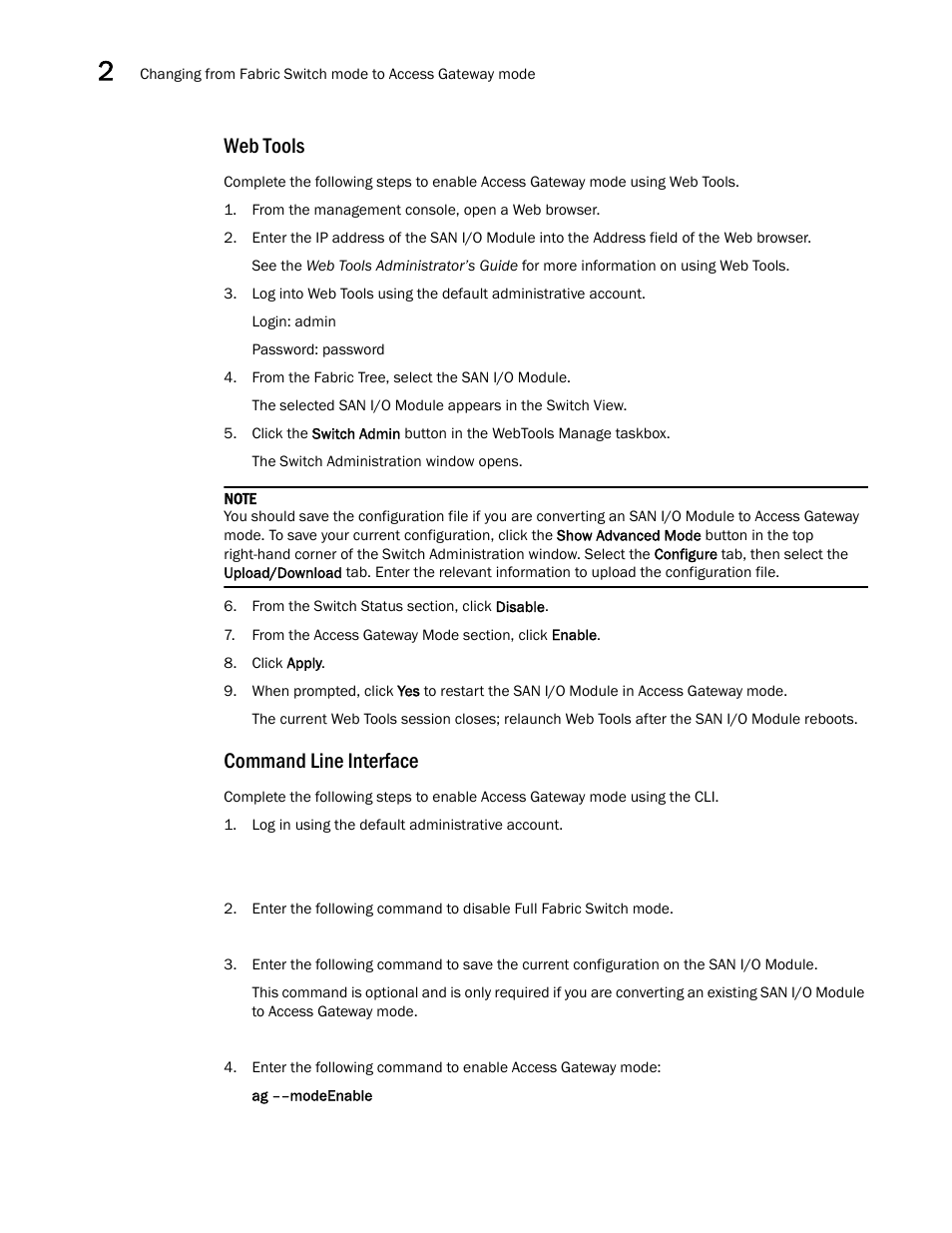 Web tools, Command line interface | Dell PowerEdge M805 User Manual | Page 26 / 48