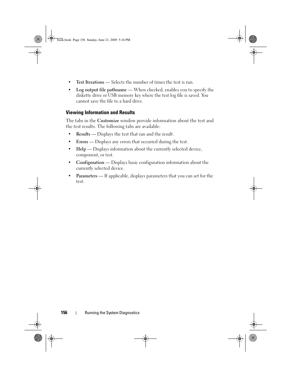 Viewing information and results | Dell POWEREDGE 300 User Manual | Page 156 / 186