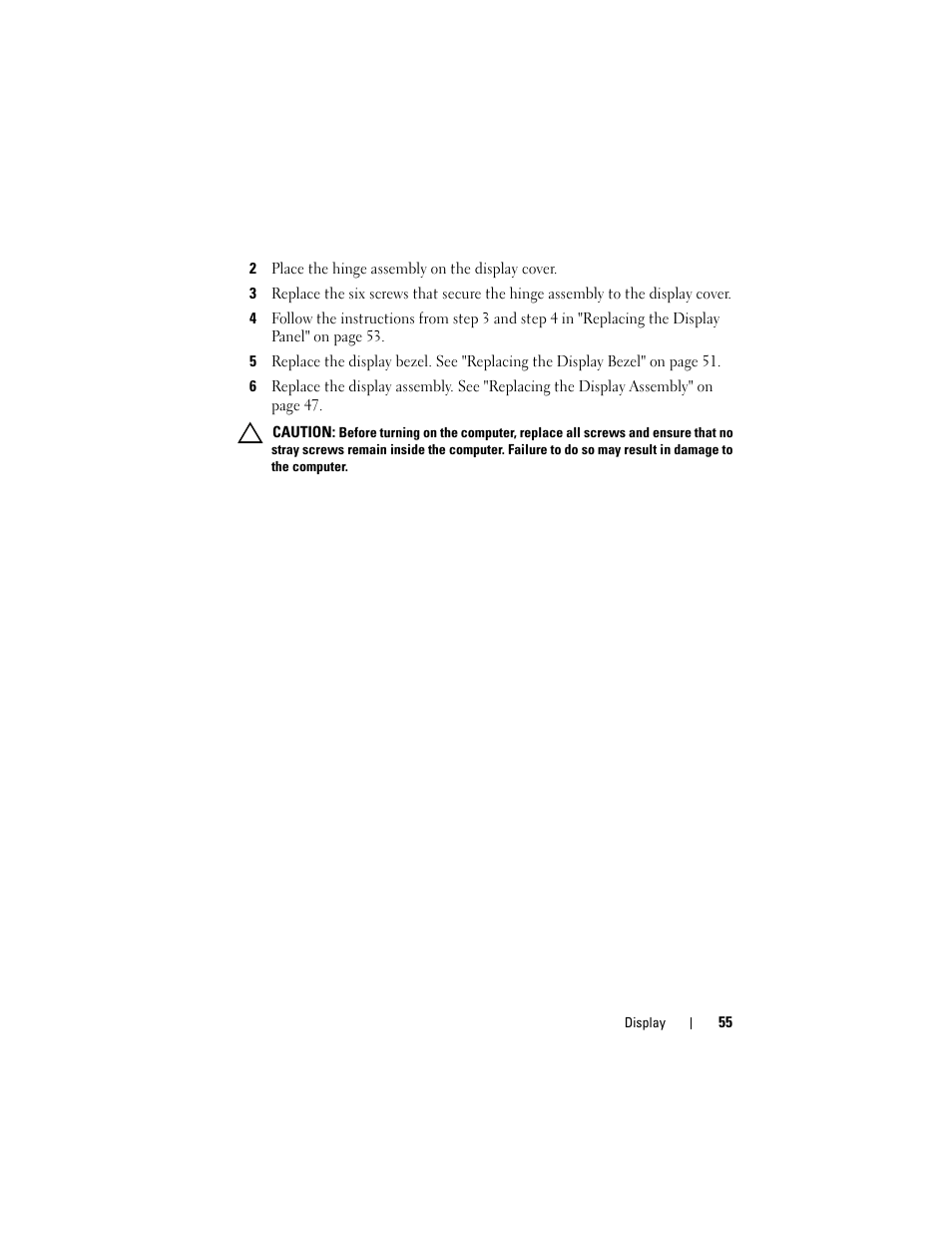 Dell Inspiron 14z (N411z, Late 2011) User Manual | Page 55 / 102