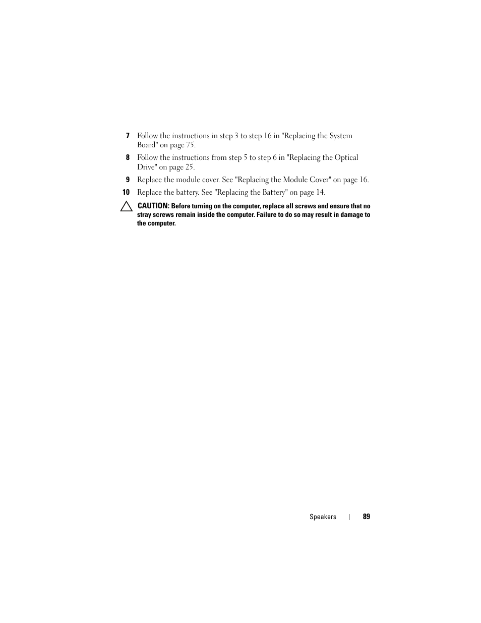 Dell Inspiron 14z (N411z, Late 2011) User Manual | Page 89 / 102